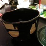 OIKAWA - 〆は抹茶。飲んでしまったので器だけ。