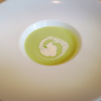レストラン リッシュ - 枝豆のスープ