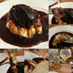 Ristorante Martello - 和牛ほほ肉の赤ワイン煮込み、フランス産貴腐ワイン。