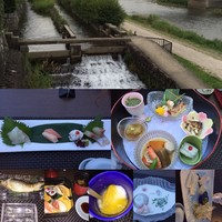 がんこ 高瀬川二条苑 - 鴨川沿い  川床
