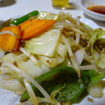 餃子の店 江戸久 - (2016-7-2) やさい炒め