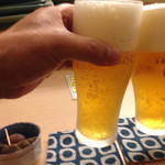 Hiyoko Yado - エビスビールで乾杯