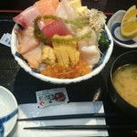 2016.7.2海鮮丼（上）1,180円