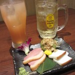 赤坂見附　個室居酒屋　串しゃぶ てまりうた - 