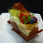 セセシオン - ☆カスタードクリームの層が結構美味しいですね!(^^)!☆