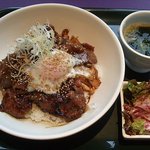 Resutorammunraito - 温泉セットランチ焼肉丼　1300円