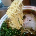 岩久 - 蕎麦屋のラーメン　極細麺が旨い