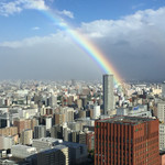 JRタワーホテル日航札幌 - この日は天候が不安定でしたがおかげで虹を見る事が出来、部屋からも見る事が出来ました*\(^o^)/*