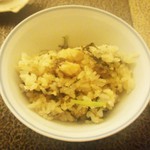 日本料理 晴山 - ハモの子も見えます。