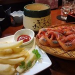 磯め - 移転オープン時のサービスメニューが、甘えびお代わりＯＫで美味しかった。