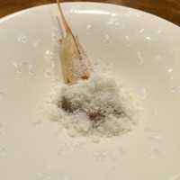 虎峰 - ⑥ボタンエビのアメリケーヌソース　数種類ブレンドチーズをかけて