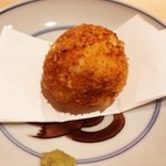 鮨 竜介 - 2016.6.  帆立のクリームコロッケ