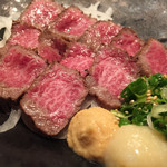 黒毛和牛赤身タタキ