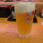 生ビール 476円(税別)
          (2016.6)