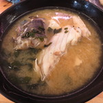 山陰のお寿司ヒトトセ - あら汁 95円(税別)　(2016.6)