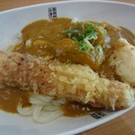 Muten Kura Zushi Okinawa Toyosaki Ten - シャリカレーうどん￥350