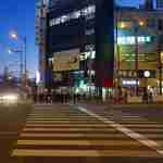 たいやき わかば - 今度はサンマルクカフェの見える方向へと移動し