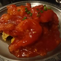 味の中華 羽衣 銀座本店 - 海老チリアップ
                比較的大きめの海老が６匹！