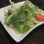ぐるめや - シンプルなドレッシングで、野菜本来の味が楽しめました