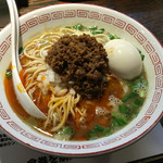 らぁめん小池 - 2016/7/3 味玉ニボ台湾らぁめん