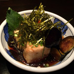 炭火居酒屋 くまさん家 - 揚げ出し豆腐