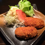 炭火居酒屋 くまさん家 - 手作りコロッケ