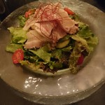 バー レッドローズ - 豚しゃぶサラダ