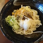 はなび - おろしとろろ昆布うどん（冷）（480円）