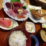 「岬 定食」（1600円）