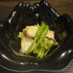 端黎 - 生蛸とアスパラソバージュの酢味噌