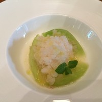 グランド キッチン - パンナコッタとメロンの生姜風味