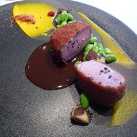 Q.E.D.CLUB - メイン（肉）…牛フィレ肉の自家製ハムのカツレツ 