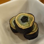 虎の門寿庵 - お通し300円(税抜)