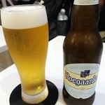 清水湯 - 生ビール￥460/ヒューガルデンホワイト￥800