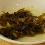 福満園 - ランチマーボー豆腐の漬物
