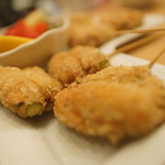 ゆるり家 - アスパラロール串カツ（201606マンスリー