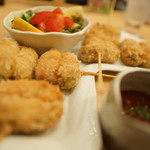 ゆるり家 - アスパラロール串カツ（201606マンスリー