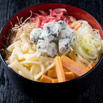 Adult 3 types of cheese monja