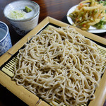 玉木屋 - 「山形産天ざるそば」（1,080円税別）