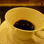 あかん鶴雅別荘　鄙の座 - コーヒー。夕食ここまで