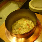 あかん鶴雅別荘　鄙の座 - 釜炊