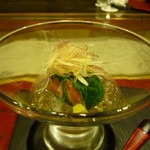 あかん鶴雅別荘　鄙の座 - 止肴、阿寒湖産　姫鱒の酢〆