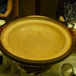 あかん鶴雅別荘　鄙の座 - 鍋、完食