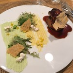 ビストロアム - フォアグラのポワレ