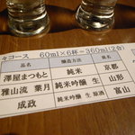 庫裏 - 色々コース