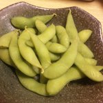 串中野 - 一見ふつうの枝豆ですが・・・実はなんとわさび味なんです。