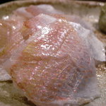 庫裏 - 小鯛の昆布締め