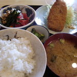 Ajidokoro Houduki - いわしフライ＆鮪納豆定食