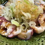 焼き鳥 てつ屋 - ネギタコポン酢