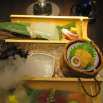 望楼NOGUCHI函館 - 御造り：津軽海峡幽玄盛り